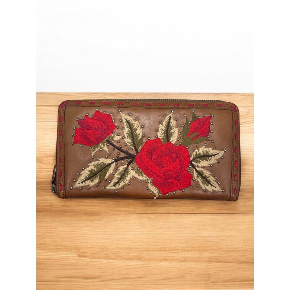 Y2K Isabella Fiore Rambling Rose Large Toby Tote & Wallet - Picture 7 of 14